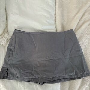 Princess Polly Gray Mini Skirt